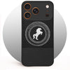 For Apple iPhone 17 Pro Back Cover Case PU Leather Finish (Professional Minimalist Texture | MagSafe Compatile | Camera Protection | Sleek Sober Formal)