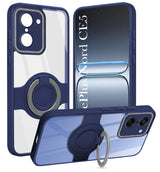 For Oneplus Nord CE 5 Back Cover Case with stand (Built-in Ring Holder Kickstand | Lifetime Anti Yellow | Camera Protection)