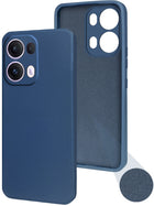 For Oppo Reno13 Pro 5G | Oppo Reno 13 Pro 5G Back Cover Case (Matte Finish Silicone with Inside Fiber cloth)