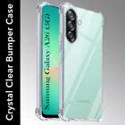 For Samsung Galaxy A26 5G Back Cover Shockproof Crystal-Clear (Drop & Camera Protection | Hard Polycarbonate)
