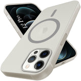 For Apple iPhone 12 Pro Back Cover Case (Frosted Matte Feel | MagSafe Compatible Wireless Charging | Polycarbonate Material)