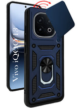 For Vivo iQOO 13 Back Cover Case (Hybrid Dual Armor Polycarbonate)
