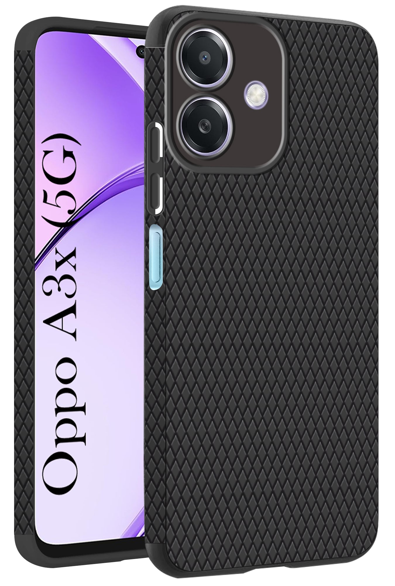 For Oppo A3X 5G | Oppo A3 5G Back Cover Case (Liquid Silicone | Side Grip | Camera Protection)