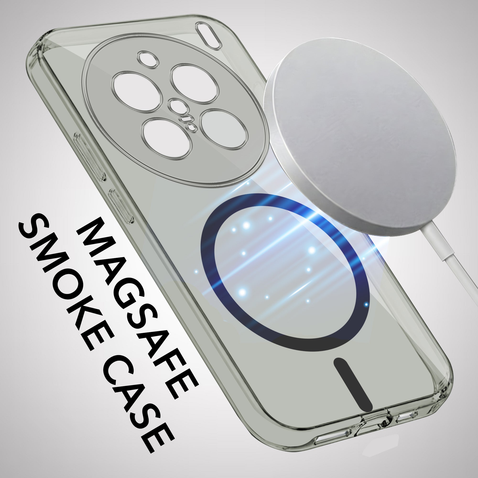 For Vivo X200 Pro Back Cover Case Lifetime Anti-Yellow MagSafe Compatible Clear (Sleek Hard Crystal | Shockproof and Camera Protection)