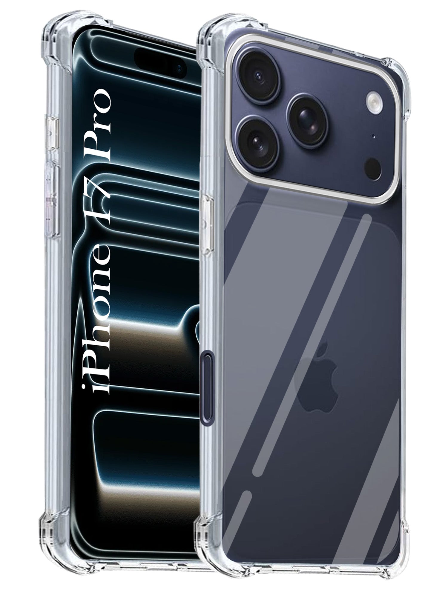 For Apple iPhone 17 Pro Back Cover (Anti Yellow Case | Drop & Camera Protection | Hard Polycarbonate)