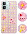 For Vivo iQOO Z11x 5G Back Cover Case (3D Cute Cartoons | Hard Back Side Soft | Matte Premium Finish | HD Printing)