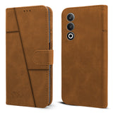 For Oneplus Nord CE 4 Flip Cover Case (Stitched Leather with Magnetic Closure)