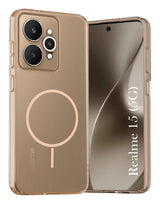 For Realme 15 Back Cover Case Silicone (Slim Paper Thin | Camera Protection Bump | Minimalist Professional | Soft Flexible)