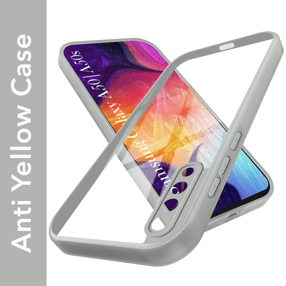 For Samsung Galaxy A50 | Galaxy A50s Back Cover Case Ultra-Hybrid (Lifetime Anti Yellow | Anti Scratch | Crystal Clear Shockproof)