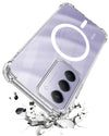 For Redmi 15 Back Cover Shockproof Crystal-Clear (Magsafe Wireless Support | Drop & Camera Protection | Hard Polycarbonate)