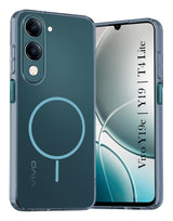 For Vivo Y19 | Vivo Y19e | Vivo T4 Lite Back Cover Case Silicone (Slim Paper Thin | Camera Protection Bump | Minimalist Professional | Soft Flexible)