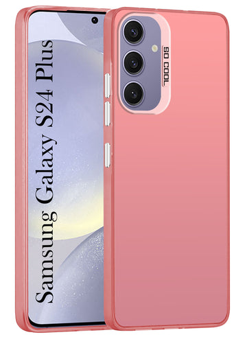 For Samsung Galaxy S24 Plus Back Cover Case (Velvet Touch | Professional Glossy Finish | Camera Protection Bump)