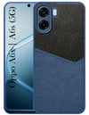 For Oppo A6X | Oppo A6S Back Cover Case (Dual PU Leather Stitch | Professional Minimalist | Soft and Flexible)