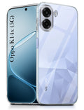 For Oppo K14x 5G Back Cover Case Silicone (Clear Shockproof Case with Camera Protection | Soft and Flexible | Transparent)
