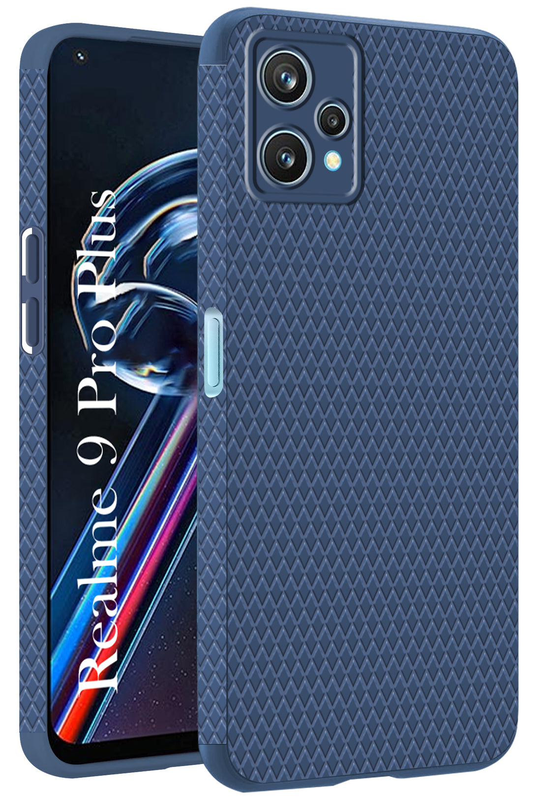For Realme 9 Pro Plus | Realme 9 4G Back Cover Case (Liquid Silicone | Side Grip | Camera Protection)