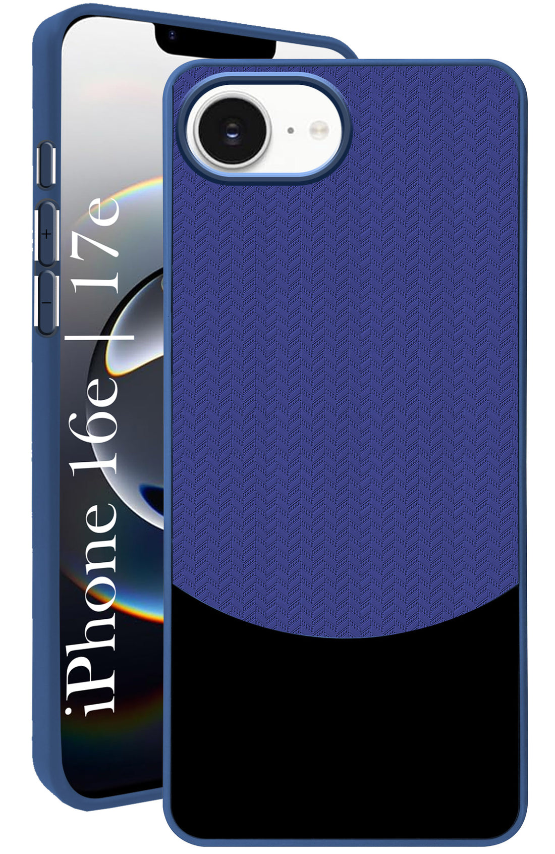 For  Apple iPhone 16e | Apple iPhone 17e Back Cover Case (Elegant PU Leather Finish | Premium Minimalist Professional | Camera Protection Bump)