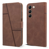 For Vivo T3 5G Flip Case Cover (Stitched Leather with Magnetic Closure)