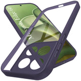 For Motorola Moto Edge 60 Back Cover Case (Lifetime Anti Yellow | Anti Scratch | Crystal Clear Shockproof)