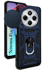 For Poco C75 | Poco M7 Back Cover Case (Hybrid Dual Armor Polycarbonate)