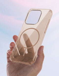 For Apple iPhone 16 Pro Back Case Cover Crystal Anti Yellow (Unbreakable PC | MagSafe Wireless Charging Support |Camera Protection Bump)