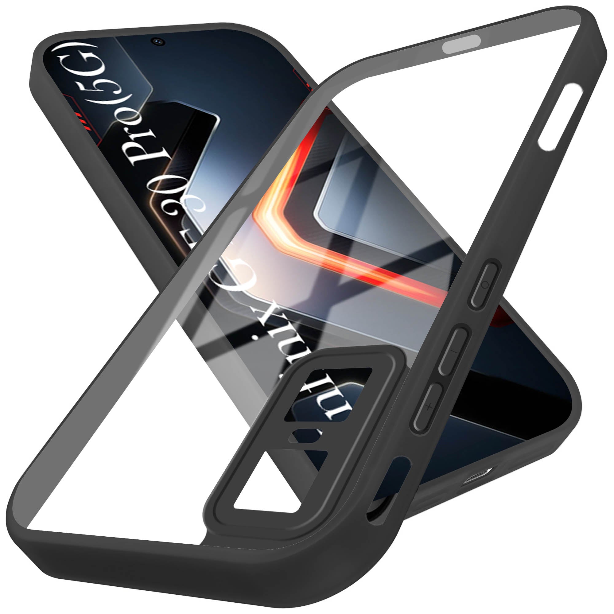 For Infinix GT 30 Pro Back Cover Case (Lifetime Anti Yellow | Anti Scratch | Crystal Clear Shockproof)