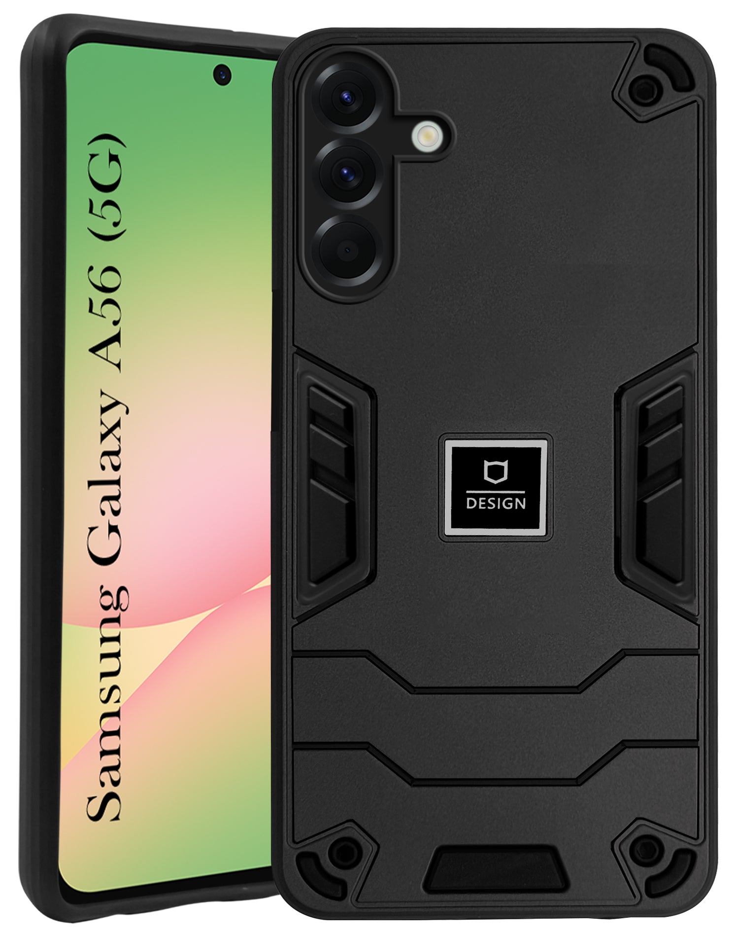 For Samsung Galaxy A56 Back Cover Case (Hybrid Armor | Slim Dual Layer | Shockproof Lightweight)