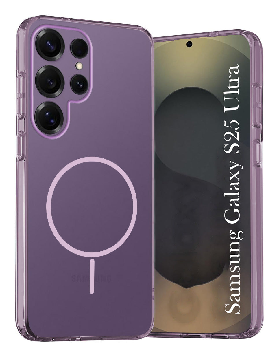 For Samsung Galaxy S25 Ultra Back Cover Case Silicone (Slim Paper Thin | Camera Protection Bump | Minimalist Professional | Soft Flexible)