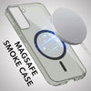 For Samsung Galaxy S21 FE Back Cover Case Lifetime Anti-Yellow MagSafe Compatible Clear 5G (Sleek Hard Crystal | Shockproof and Camera Protection)