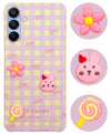 For Samsung Galaxy A15 5G Back Cover Case (3D Cute Cartoons | Hard Back Side Soft | Matte Premium Finish | HD Printing)