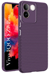 For Vivo iQOO Z7 Pro Back Cover Case (Liquid Silicone | Side Grip | Camera Protection)