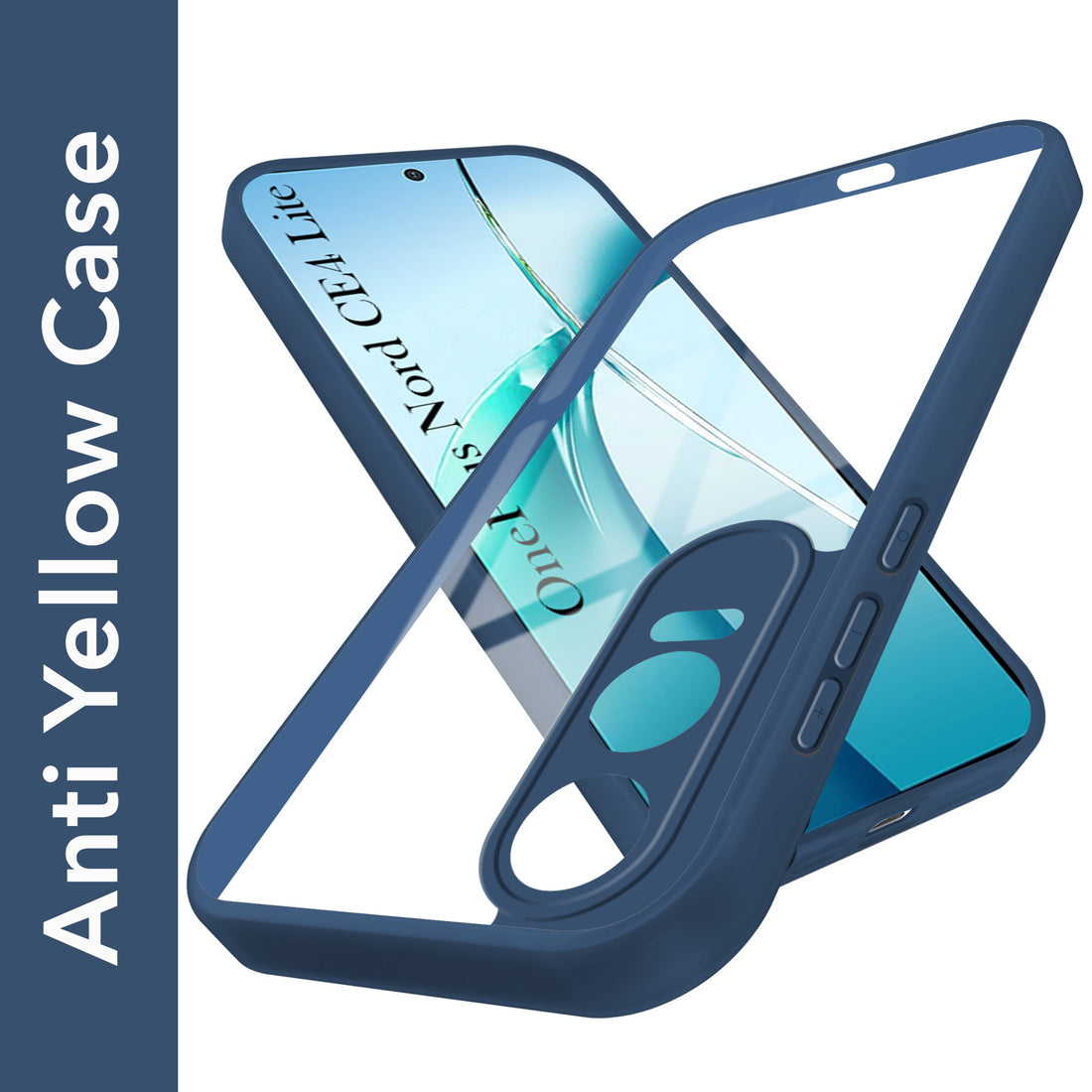 For OnePlus Nord CE 4 Lite Back Cover Case (Lifetime Anti Yellow | Anti Scratch | Crystal Clear Shockproof)