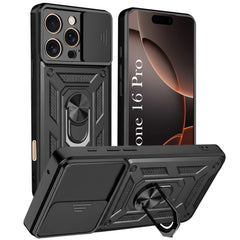 For Apple iPhone 16 Pro Back Cover Case (Hybrid Dual Armor Polycarbonate)
