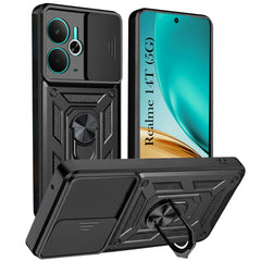 For Realme 14T Back Cover Case (Hybrid Dual Armor Polycarbonate)