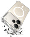 For Realme P4 Back Cover Shockproof Crystal-Clear (Magsafe Wireless Support | Drop & Camera Protection | Hard Polycarbonate)