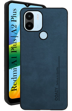 For Xiaomi Redmi A1 Plus | A2 Plus Back Cover Case (Professional Vegan Leather | Camera Protection | Slim & Soft)