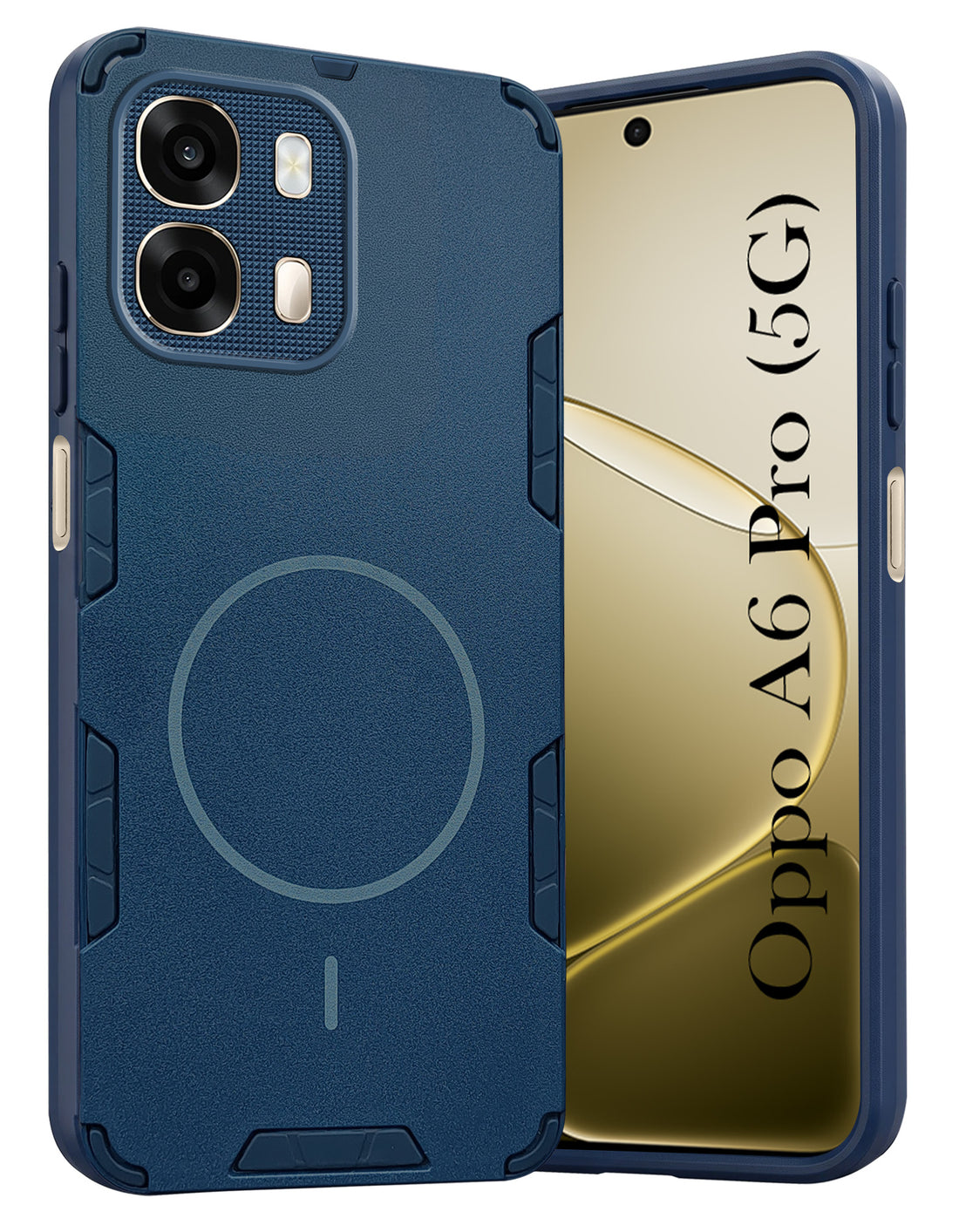 For Oppo A6 Pro Back Cover Case (Slim Hybrid Armor | Shockproof Camera Protection | Rugged Dual Layer)