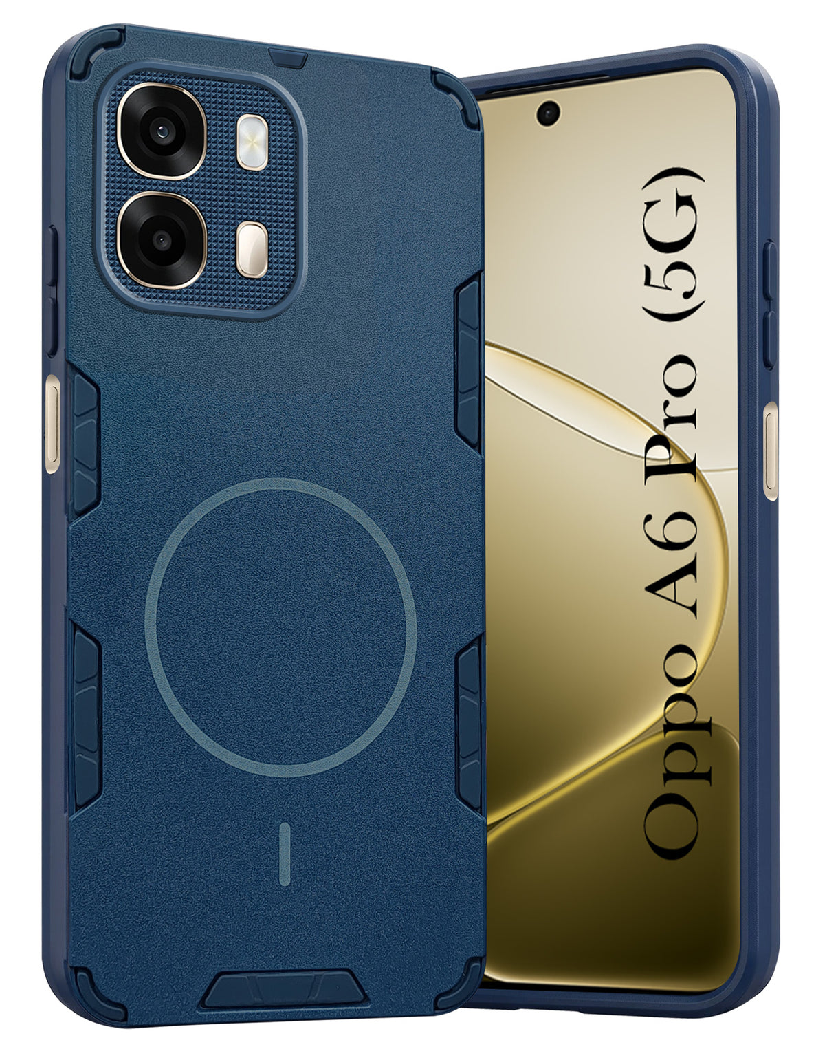 For Oppo A6 Pro Back Cover Case (Slim Hybrid Armor | Shockproof Camera Protection | Rugged Dual Layer)