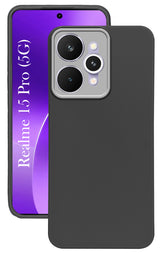 For Realme 15 Pro Back Cover Case ( Dual Color Matte Finish | Full Camera Protection | Sleek and Professional)