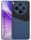 For Vivo X300 5G Back Cover Case (Dual PU Leather Stitch | Professional Minimalist | Soft and Flexible)