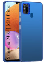 For Samsung Galaxy M31  | M31 Prime Hard Back Cover Case (Velvet Touch | Professional Glossy Finish | Camera Protection Bump)