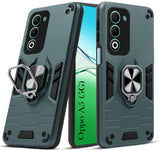 For Oppo A5 5G Back Cover Case (Shockproof Dual Layer Polycarbonate |Ring Holder Kickstand)