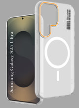 For Samsung Galaxy S25 Ultra Back Cover Case (Soft Touch | Camera Bump Protection | MagSafe Compatible | Matte Finish)