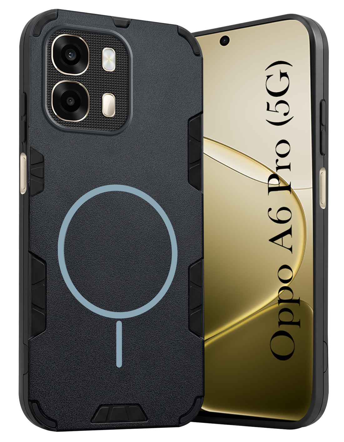 For Oppo A6 Pro Back Cover Case (Slim Hybrid Armor | Shockproof Camera Protection | Rugged Dual Layer)