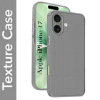 For Apple iPhone 17 Back Cover Case (Camera Protection | Side Grip Texture | Soft and Flexible)
