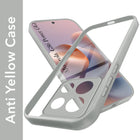 For Motorola Moto G86 Power Back Cover Case Ultra-Hybrid (Lifetime Anti Yellow | Anti Scratch | Crystal Clear Shockproof)