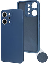 For Oppo Reno14 Pro 5G | Oppo Reno 14 Pro 5G Back Cover Case (Matte Finish Silicone with Inside Fiber cloth)