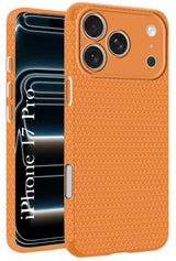 For Apple iPhone 17 Pro Back Cover Case(Camera Protection | Side Grip Texture | Soft and Flexible)