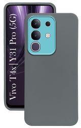 For Vivo T4x | Vivo Y31 Pro Back Cover Case  ( Dual Color Matte Finish | Full Camera Protection | Sleek and Professional)
