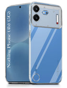 For Nothing Phone 4B Back Cover Case Silicone (Clear Shockproof Case with Camera Protection | Soft and Flexible | Transparent)