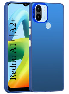 For Xiaomi Redmi A1 Plus | A2 Plus Hard Back Cover Case (Velvet Touch | Professional Glossy Finish | Camera Protection Bump)